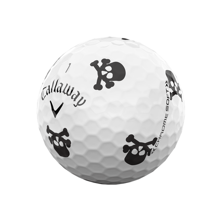 Balles De Golf Chrome Soft Truvis "Pirates" - &Eacute;dition Limit&eacute;e (Douzaine)