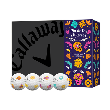 Balles De Golf Chrome Tour D&iacute;a de los Muertos - &Eacute;dition Limit&eacute;e (Douzaine)